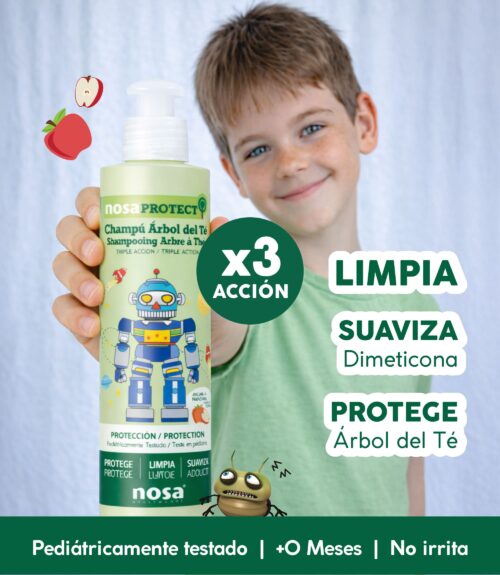 suaviza y protege.