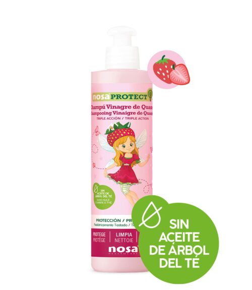 Champú vinagre de quassia Fresa - Limpia