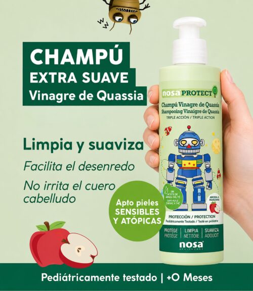 suaviza y protege.