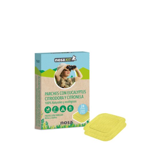Parches repelentes 100% naturales - 100% naturales y ecológicos.