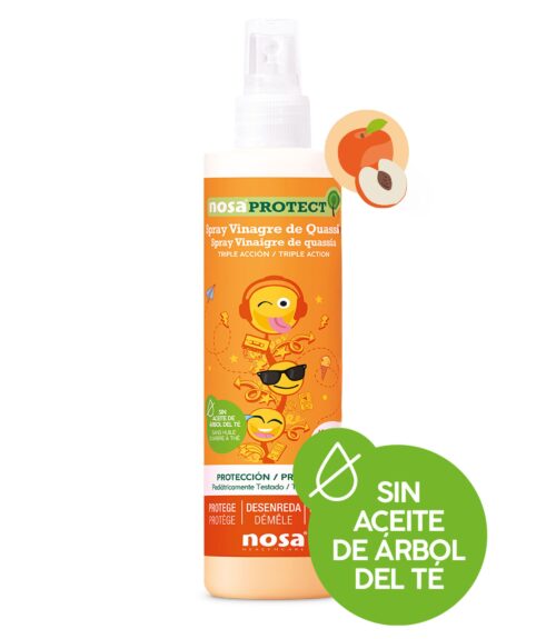 Spray vinagre de quassia Melocotón - Protege