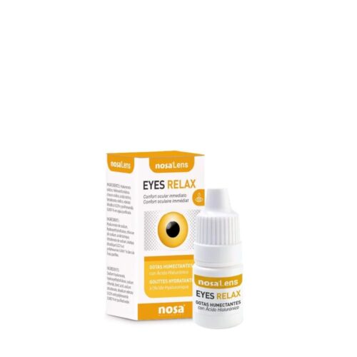 Gotas humectantes Eyes relax - Alivio inmediato.