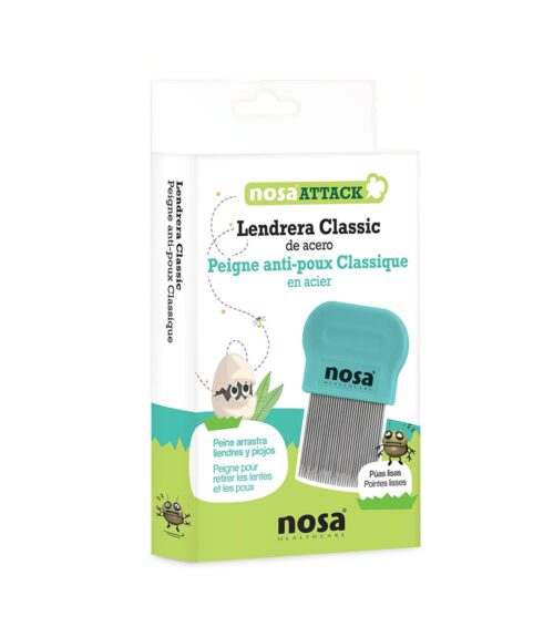 Lendrera classic - Púas estrechas de acero templado.